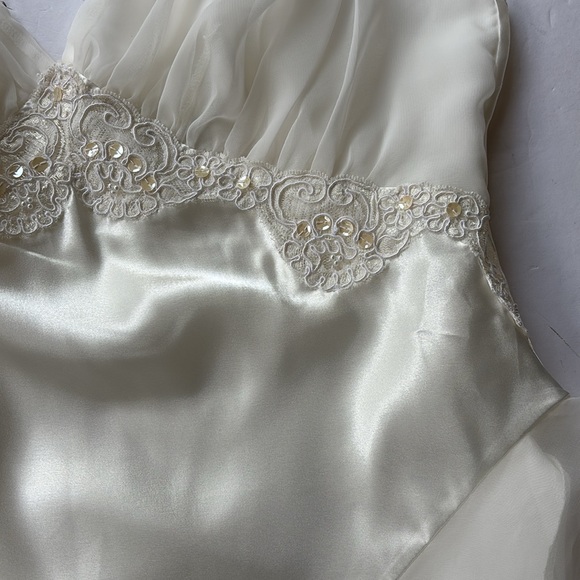 Vintage Victoria’s Secret y2k 90’s Bodysuit Fairy Sparkle S Lace Ruffle Rare Hot - Picture 13 of 17